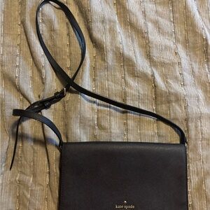Kate Spade Elegant Black Crossbody Bag
